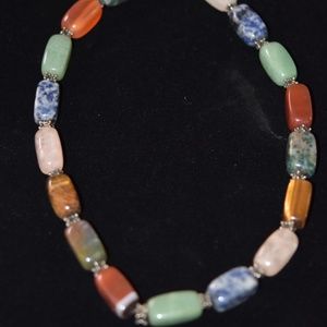 Unique Mixed Stone Necklace/Choker